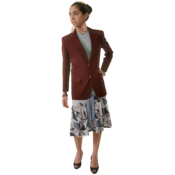 Youth Burgundy / Maroon Uniform Blazer. - Image 3