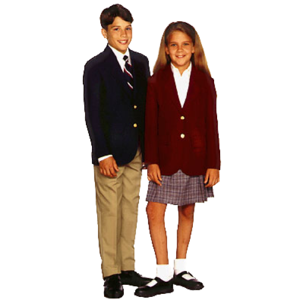 Youth Dark Navy Blue Uniform Blazer. - Image 3