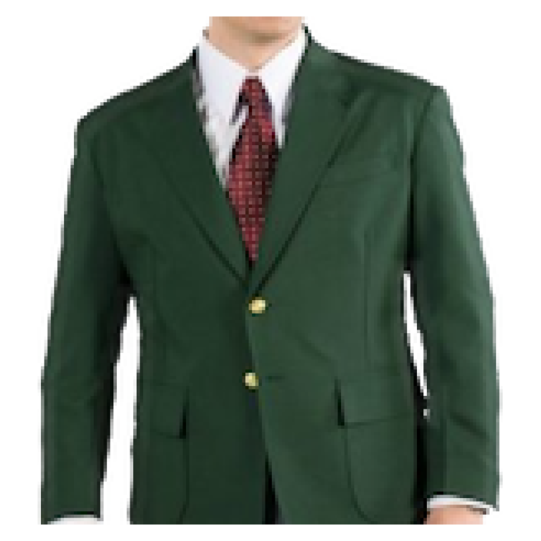 Mens Z-Dark Green Winter Blazer - Hunter Sport Coat jacket Modern Fit 2 Buttons Style Notch main image 0