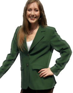 Ladies Classic Augusta Green Blazer