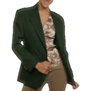 Ladies Classic Hunter Green Blazer